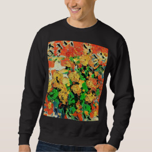Retro Oil Painting: Van Gogh Monet Sweatshirt