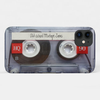 Retro Old-School Mixtape Jams Cassette Tape iPhone 11 Case