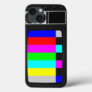 Retro Old TV with Colour Bar iPhone 6 case