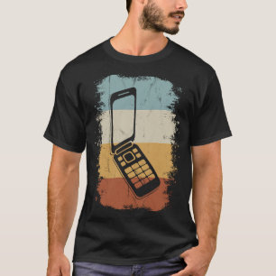Retro Oldschool Vintage Flip Phone Aesthetics Y2K  T-Shirt