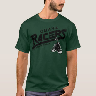 Retro Omaha Racers Basketball 1990 T-Shirt