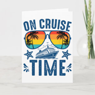 Retro On Cruise Time Summer Vacation Outfits For W Card