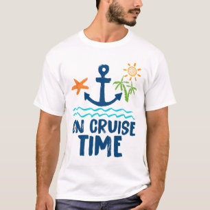 Retro On Cruise Time Summer Vacation Outfits For W T-Shirt