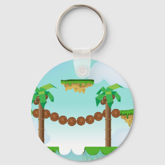 Retro or classic Platform game Key Ring