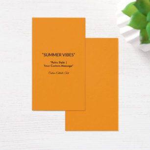 Retro Orange Texture – Summer Vibes Art