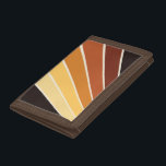 Retro Orange Yellow 70s Stripes Trifold Wallet<br><div class="desc">Retro Orange Yellow 70s Stripes Wallet</div>