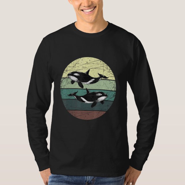 Retro Orca T-Shirt (Front)