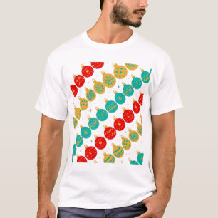 Retro Ornament Stripes Pattern T-Shirt