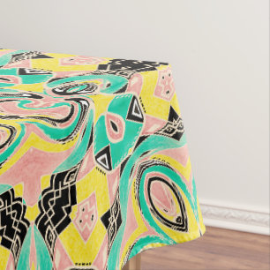 Retro ornament tablecloth