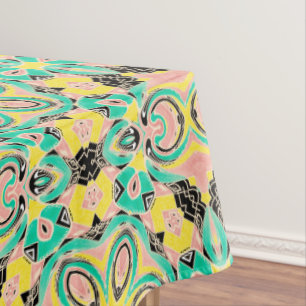 Retro ornament tablecloth
