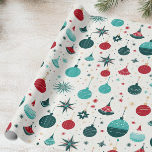  Retro Ornament Wrapping Paper
