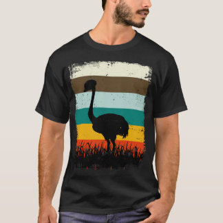 Retro Ostrich T-Shirt