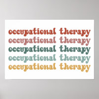 Retro OT Occupational Therapy OT School Student