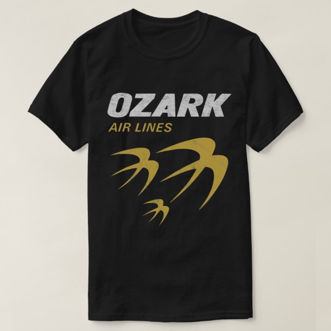 Retro Ozark Air Lines   T-Shirt (Design Front)