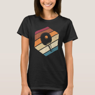 Retro Paddleball Player Sports Graphic T-Shirt