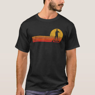 Retro Paddleboarding Stand Up Paddle Board Paddleb T-Shirt