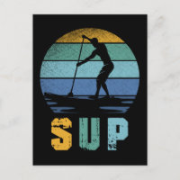 Retro Paddling SUP Stand Paddle Board