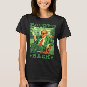 Retro Paddy's Ck Donald Trump Beer Lover St Patric T-Shirt