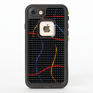 Retro Paint Splatter and Dots