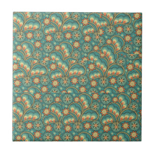 Retro Paisley Tile
