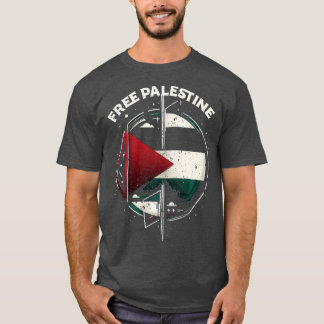 Retro Palestine flag T-Shirt