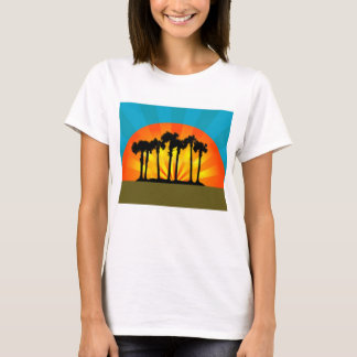 Retro Palm Trees T-Shirt