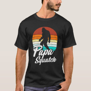 Retro Papa Squatch Yeti Vintage 1 T-Shirt