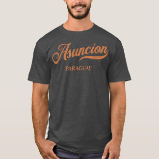 Retro Paraguay CityVintage Asuncion  T-Shirt