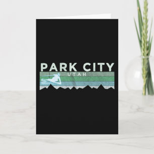 Retro Park City  Card