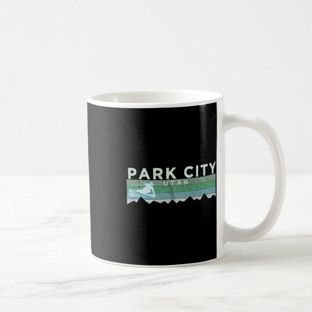 Retro Park City  Coffee Mug (Right)