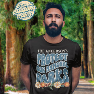 Retro Park Protector vintage groovy boho gift T-Shirt