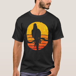 Retro Parrot Bird Jungle Animal Macaw Parrot T-Shirt