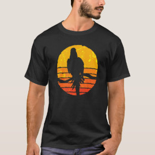 Retro Parrot Bird Jungle Animal Macaw Parrot T-Shirt