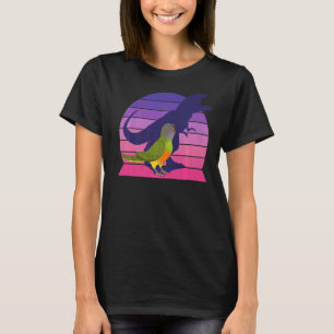 Retro Parrot I Tyrannosaurus Rex I Screaming Seneg T-Shirt