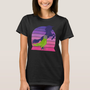 Retro Parrot I Unicorn I Screaming Dusky-headed Co T-Shirt