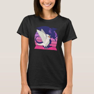 Retro Parrot I Winged Dragon I Screaming Goffin's T-Shirt