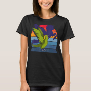 Retro Parrot I Winged Unicorn I Yellow naped Amazo T-Shirt