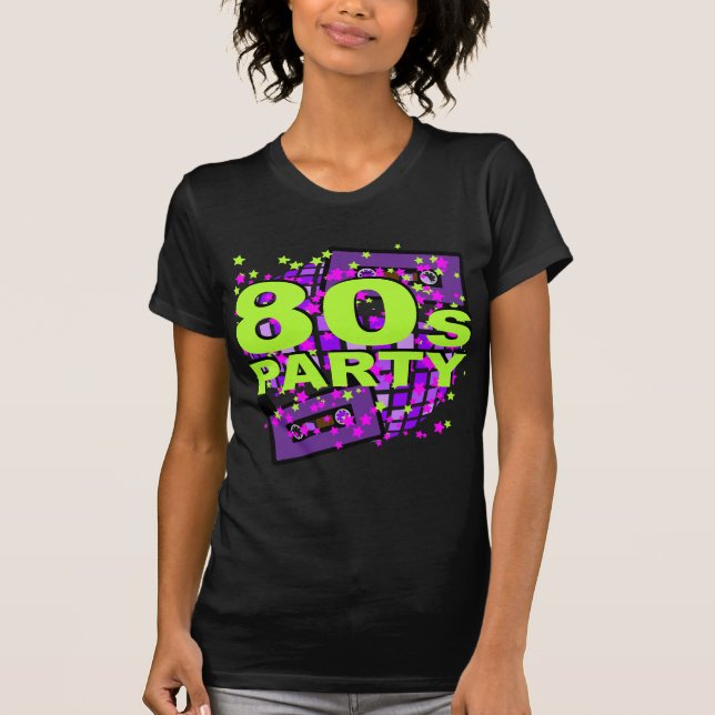 Retro Party Background T-Shirt (Front)