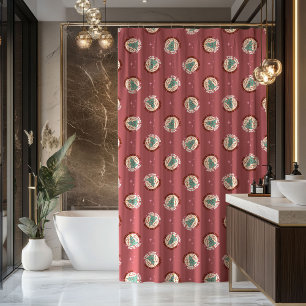 Retro Pastel Curtain Groovy Christmas Gift Idea