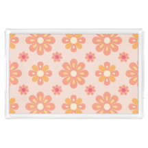 Retro Pastel Floral Mosaic Ceramic Tile