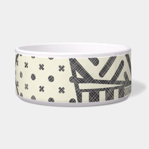 Retro Patchwork: Abstract Geometric Design