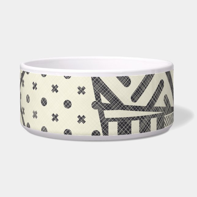 Retro Patchwork: Abstract Geometric Design (Front)