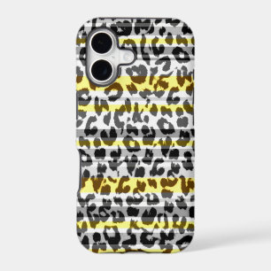 Retro pattern animal print texture of leopard