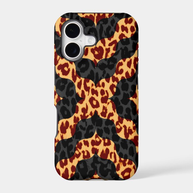 Retro pattern animal skin texture of leopard (Back)