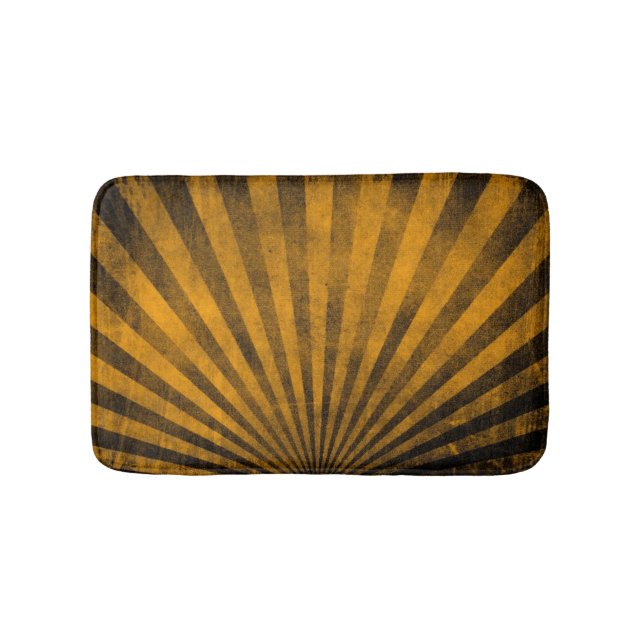 Retro pattern background bath mat (Front)