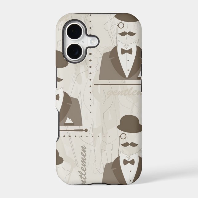 Retro pattern for man (Back)
