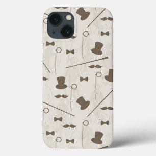 Retro pattern for man 2 iPhone 13 case