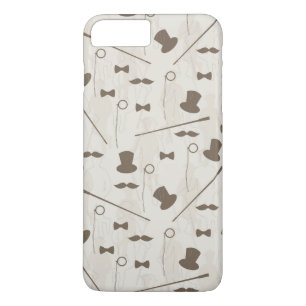 Retro pattern for man 2 iPhone 8 plus/7 plus case