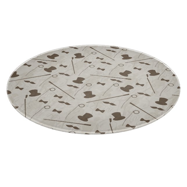 Retro pattern for man 2 cutting board (Corner)