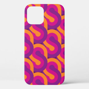 Retro pattern retro pattern iPhone 12 case